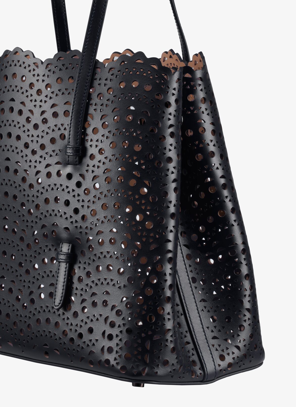 Mina 32 Tote Bag ALAÏA NIGHT BLUE MINA 32 TOTE BAG